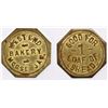Trade Tokens;  Saskatchewan - #3250r6 Moose Jaw, SK - West End Bakery - Good For 1 Loaf of Bread exa