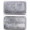 Trade Tokens;  Saskatchewan - #4290r Regina, SK - Fell's Confectionary - Good For 1 Loaf of Bread al
