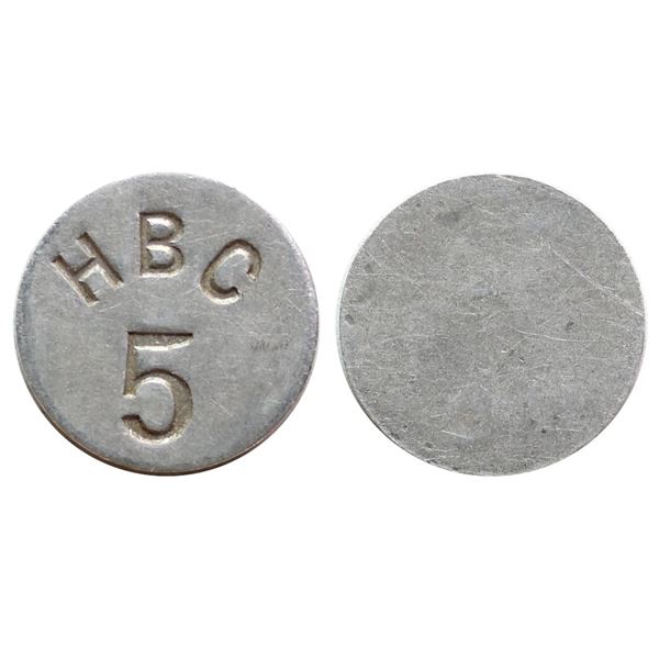 Hudson Bay Company; HBC Token "Artic issue" HBC 5