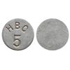 Image 1 : Hudson Bay Company; HBC Token "Artic issue" HBC 5