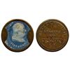 Encased Token; Br;#568 - Lr# 598 - Canada - United States. Weir & Larminie. Encased Postage 1 Cent, 
