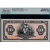 Image 2 : Barclays Bank of Canada; 1929 $10 CH-30-10-04P, Legacy Currency Grading Superb Gem Uncirculated-69PP