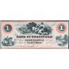 Image 1 : The Bank of Brantford 1859 $1 CH-40-12-02R LCG Choice Uncirculated-63PPQ