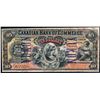 Image 1 : The Canadian Bank of Commerce  1892 $10 CH-75-14-18B - UNLISTED 'YUKON O/P (B)' #128119 LCG Choice F