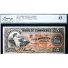 Image 2 : The Canadian Bank of Commerce  1912 $5 CH-75-14-12 #605702  LCG Choice Fine-15