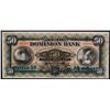 Image 1 : The Dominion Bank 1901 $50 #49681 CH-220-22-02, Legacy Currency Grading Choice Very Fine-25 w/small 