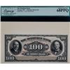 Image 2 : The Dominion Bank 1931 $100 CH-220-24-14FP, Legacy Currency Grading Superb Gem Uncirculated-68PPQ.