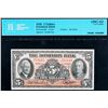 Image 2 : The Dominion Bank 1938 $5 #753145 CH-220-28-02 CCCS Choice Uncirculated-62