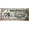Image 1 : Bank of Hamilton 1904 $5 CH-345-18-02 #205713  LCG Very Good-10.  A scarce early type note.