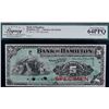 Image 2 : Bank of Hamilton 1904 $5 "SPECIMEN" CH-345-18-02S LCG Choice Uncirculated-64PPQ