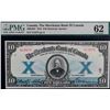 Image 2 : The Merchants Bank of Canada; 1919 $10 #412673 CH-460-22-04, PMG Choice Uncirculated-62.  The note i