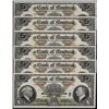Image 1 : Consecutive run; The Bank of Montreal; 1935 $5 #488391-396 CH-505-60-02, PCGS Very Choice Uncirculat