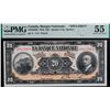 La Banque Nationale 1922 $20 CH-510-22-06S, PMG Choice About Uncirculated-55.