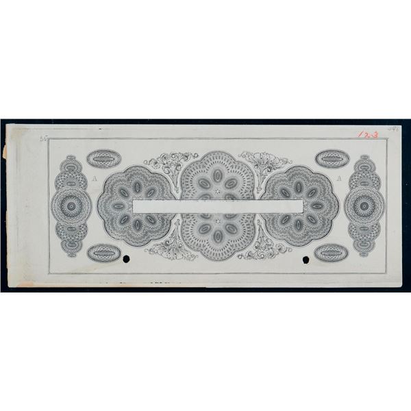 Bank of New Brunswick 18-- 5 POUNDS 515-12-42BP 'BACK PROOF' #  LCG Gem Uncirculated-65PPQ