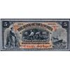 The Bank of Nova Scotia, 1908 $5 #2423320 "Orange Vs" -  Typed left. CH-550-28-12a A nice Fine to fi