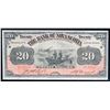 The Bank of Nova Scotia 1929 $20 #285084 CH-550-28-22 LCG Choice Very Fine-25 minor isses