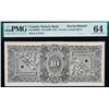 Image 2 : The Ontario Bank;  1888 $10 CH-555-18-06P2, PMG Very Choice Uncirculated-64.