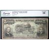 Image 2 : La Banque Provinciale du Canada 1907 $5 CH-615-12-02 #F00820  LCG Very Good-10.  Rare issue.  Just a