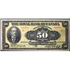 The Royal Bank of Canada 1913 $50 CH-630-12-18 #0356564  LCG Choice Very Fine-25, pinholes.  Scarce 