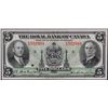 Image 1 : The Royal Bank of Canada; 1935 $5 #1552994 CH-630-18-02a, PMG Extra Fine-40EPQ.