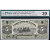 Image 2 : The Union Bank of Canada - Winnipeg 5 Dollars July 1st,1912 CH# 730-16-06 Green frame Galt [x=#8211/