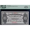 Image 1 : Nfld Cash Note;  1907 $1 NF-5g, PCGS Superb Gem Uncirculated-66PPQ.