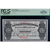 Image 1 : Nfld Cash Note; 1907 $5 NF-6g, PCGS Superb Gem Uncirculated-66PPQ.