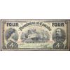 Image 1 : 1902 $4 DC-17b #216406  LCG Very Good-10, minor issues.