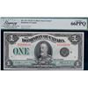 Image 1 : 1923 $1 DC-25o #E5185649 LCG Superb Gem Uncirculated-66PPQ.  This is a pristine issue with great eye