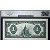 Image 3 : 1923 $1 DC-25o #F-1214353  Scarce Letter "F" LCG Choice Uncirculated-64.