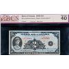 Image 1 : 1935 $2 BC-3 #A724964 BCS Extra Fine-40, stain