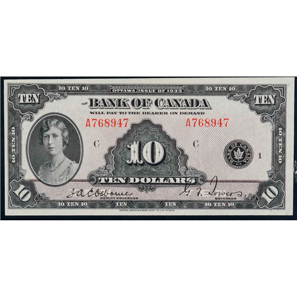 1935 $10 BC-7 #A768947 PMG Choice Uncirculated-63EPQ.  This is a superb issue with nice eye appeal, 