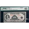 Image 2 : 1935 $10 BC-7 #A768947 PMG Choice Uncirculated-63EPQ.  This is a superb issue with nice eye appeal, 