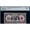 Image 2 : 1935 $25 "Commemorative note" BC-11 #A005056 LCG Very Fine-20.  A scarce and sought-after note in de