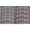 Image 1 : 1937 $2 BC-22c #C/R2625430-5438, Lot of 9 consecutive notes.  All Unc to Choice Unc.