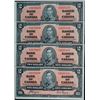 Image 3 : 1937 $2 BC-22c #C/R2625430-5438, Lot of 9 consecutive notes.  All Unc to Choice Unc.