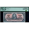 Image 1 : 1937 $2 BC-22c #D/R9983220 PCGS Superb Gem Uncirculated-66PPQ
