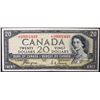Image 1 : 1954 $20 BC-33aA #*A/E0001449  LCG Choice Very Fine-25.  Very scarce replacement devil's face note. 