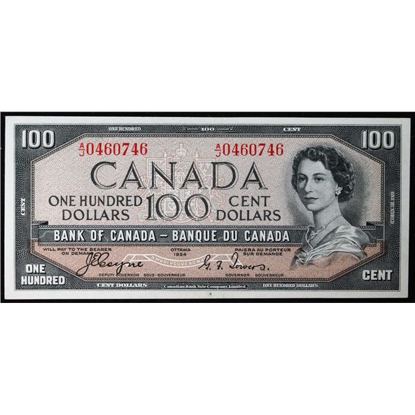 1954 $100 BC-35a #A/J0460746 CCCS Gem Uncirculated-65