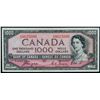Image 1 : 1954 $1000 BC-36 #A/K0025090 LCG Choice Very Fine-30, writing partially erased.  A nice oportunity t