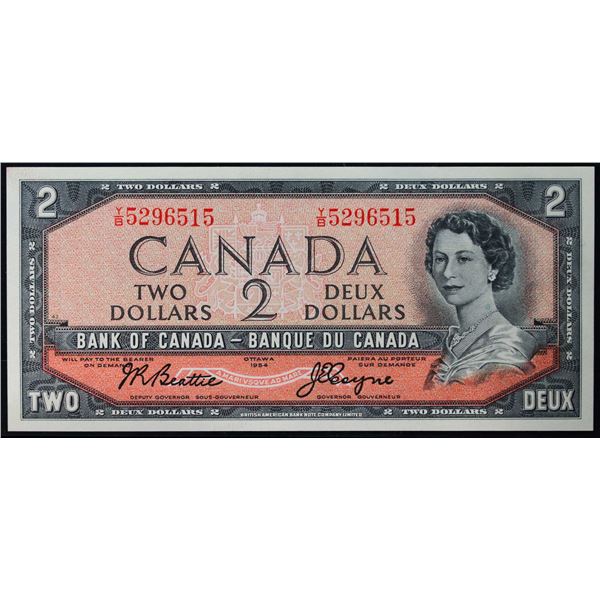 1954 $2 BC-38a #Y/B5296515 LCG Superb Gem Uncirculated-68PPQ