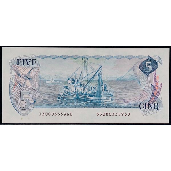 1979 $5 BC-53aT #33000335960 "TEST NOTE" LCG Superb Gem Uncirculated-66PPQ.  This is a pristine issu