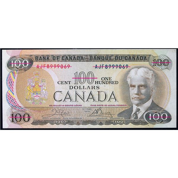 1975 $100 BC-52BE 'ESSAY' FACE PROOF #AJF8999069  LCG Gem Uncirculated-65PPQ
