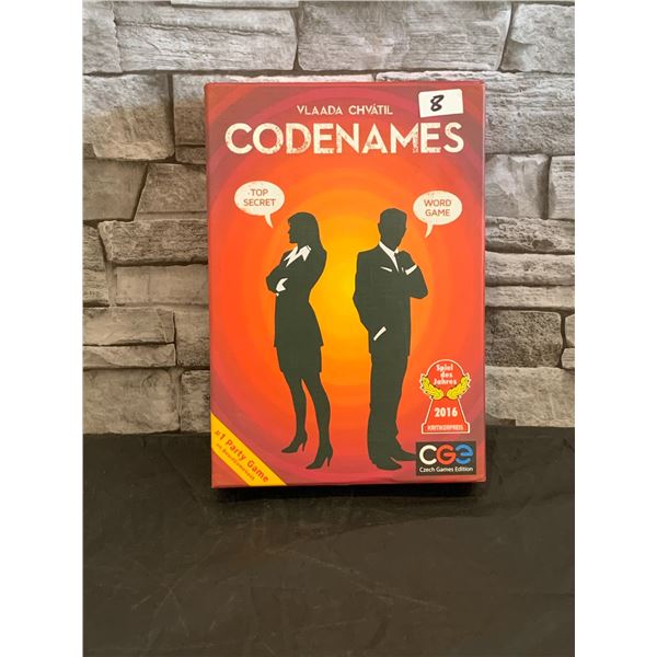 Vlaada Chvatil Codenames Card Game - 2 - 8 Players