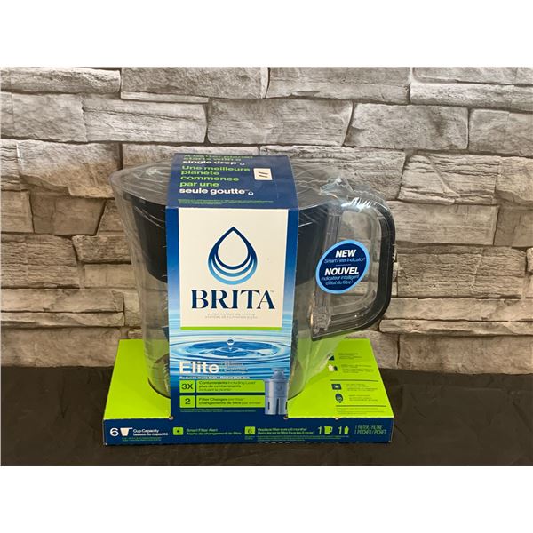 Brita Elite Water Filtration System - Black