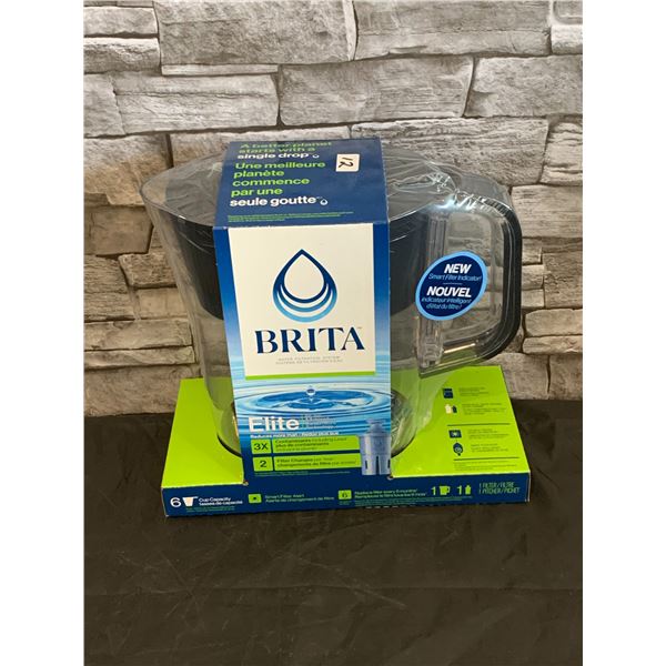 Brita Elite Water Filtration System - Black