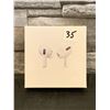 Image 1 : Wireless Earbuds with Wireless Charging Case - Apple Mfi certified - White