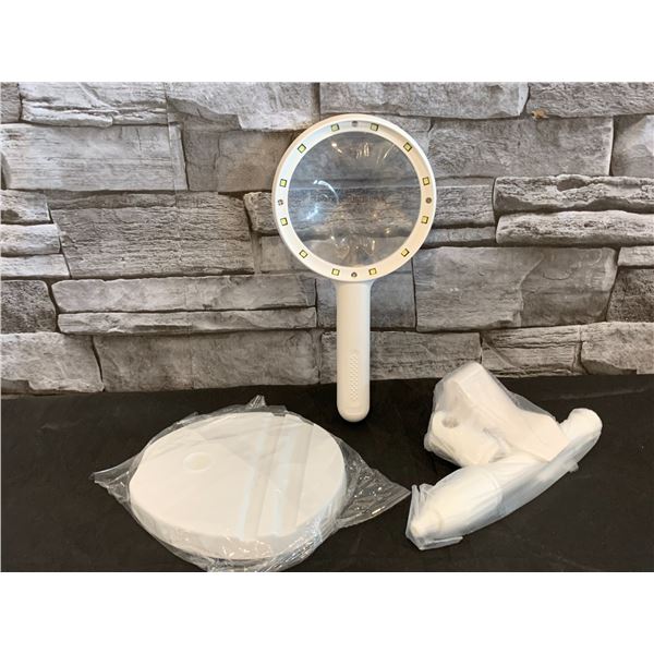 Versatile Touch Control LED & PMMA Magnifying Lens Type C Charge