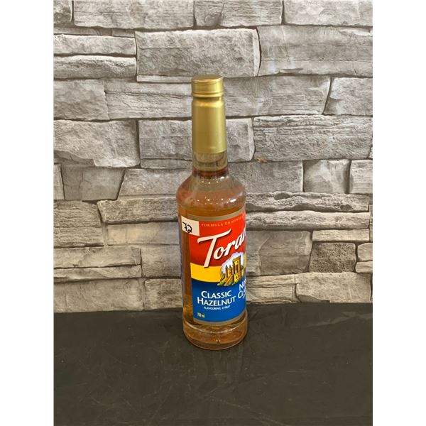 Torani Syrup - Classic Hazelnut Flavour - 750mL - BB: 27 FE 01