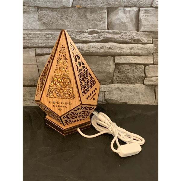 Bohemian Wooden Floor Lamp